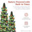 1' Lighted Artificial Christmas Tree-1179899217