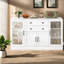Buffets et armoires spacieux en MDF de 58,3 po pour cuisine