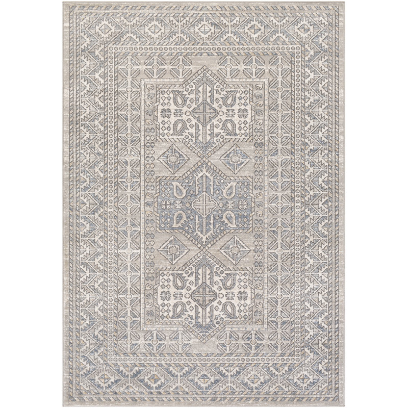 Oriental Indoor Rug, Rectangle 5'3" x 7'3"