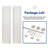 Compack 180 Degrees - Bi-Fold Door Hardware Kit, Folding Door Hardware Set, Commercial Grade Hinge System