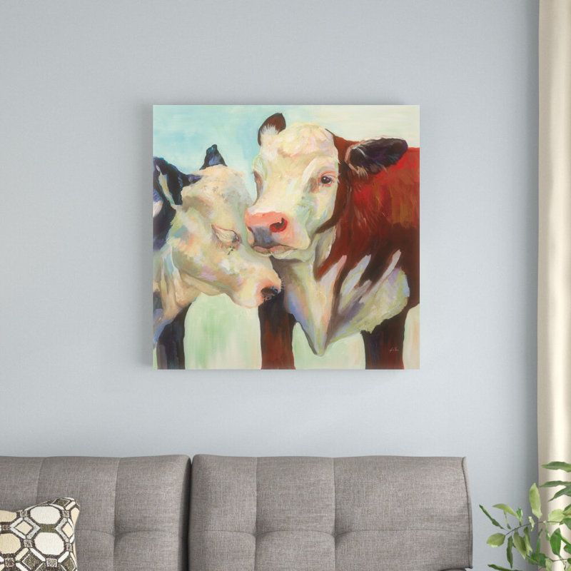 «In Love» par Jeanette Vertentes, reproduction d'art sur toile tendue, H 30 po x l 30 po