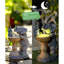 Statue d'éléphant de jardin, sculpture d'extérieur pour pelouse, patio, cour, balcon, porche