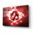 'Crypto Eclipse Avalanche Avax' by Epic Portfolio, Acrylic Glass Wall Art-983601506