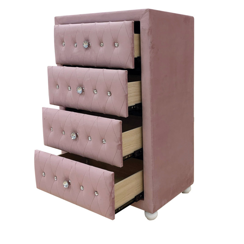 Commode en tissu Reggie