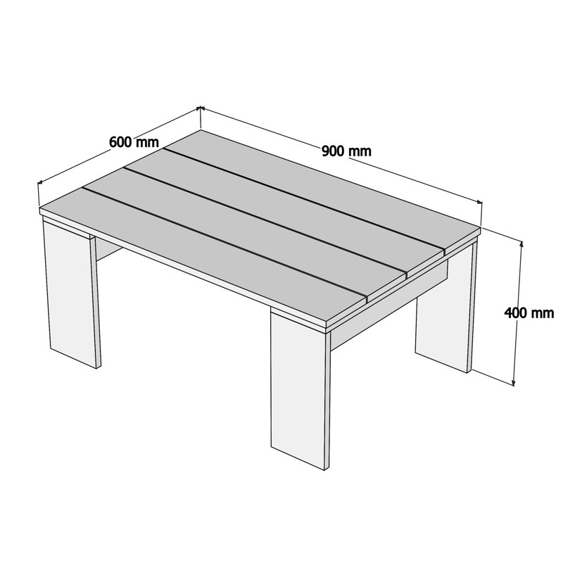 Table basse Bianchina