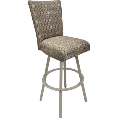 Tabouret de comptoir pivotant en métal avec siège 26 po - 700 Plus - Diamond sur base Warren