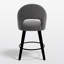 Tabouret de bar et de comptoir pivotant 26 po-2062742052