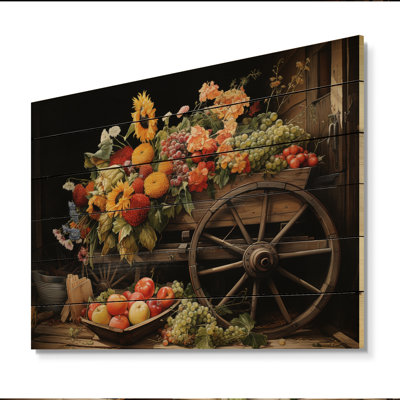 " Old Cart Cart Harvest "