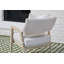Fauteuil club d'extérieur Lucia