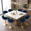 Swivel Upholstered and Velvet Bar Stool-1164423749