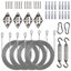 Royal Shade Sun Shade Sail Rectangle Hardware Kit (Hardware Kits + Cable Wires)