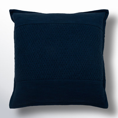 20" x 20" Cotton Pillow Cover & Insert
