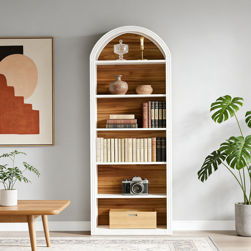 Étagère de rangement, bibliothèque élégante