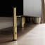 Bethsaida Cashmere TV Stand 200cm with Gold Legs-600100637