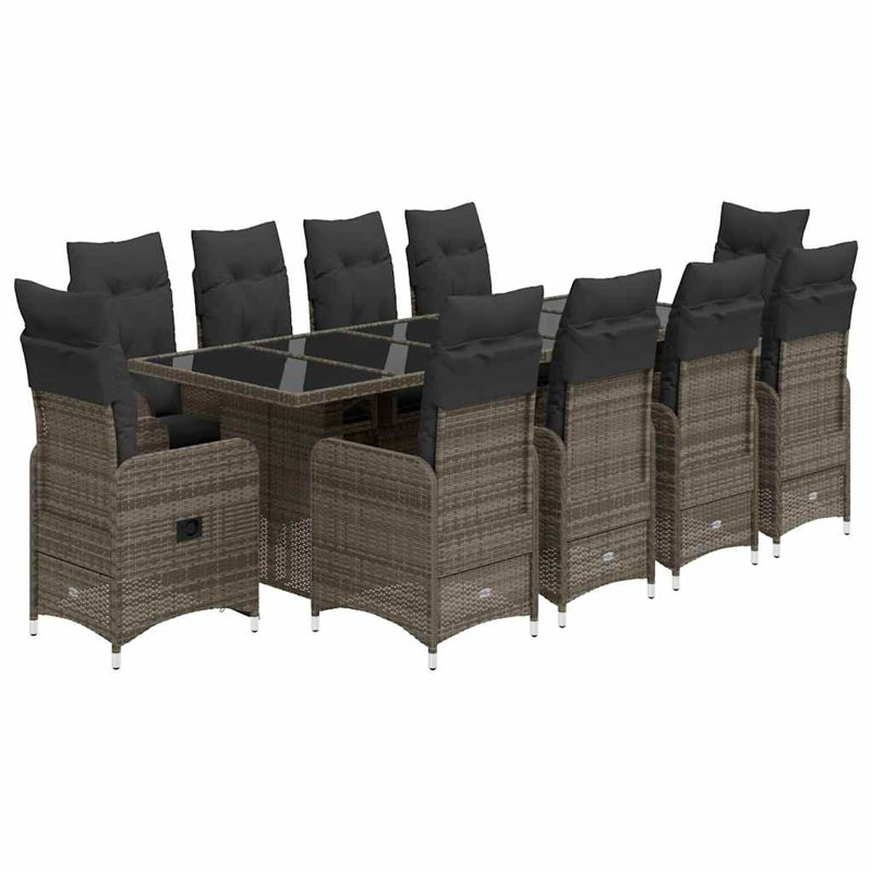 Ensemble bistro Vidaxl gris, Brun, Gris