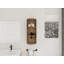 Support de rangement mural pour salle de bain peu encombrant au design polyvalent-112883405