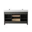 Meuble-lavabo double 60 po Ajiya-182793780-182793778