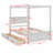 Wood Canopy Bed With Two Drawers