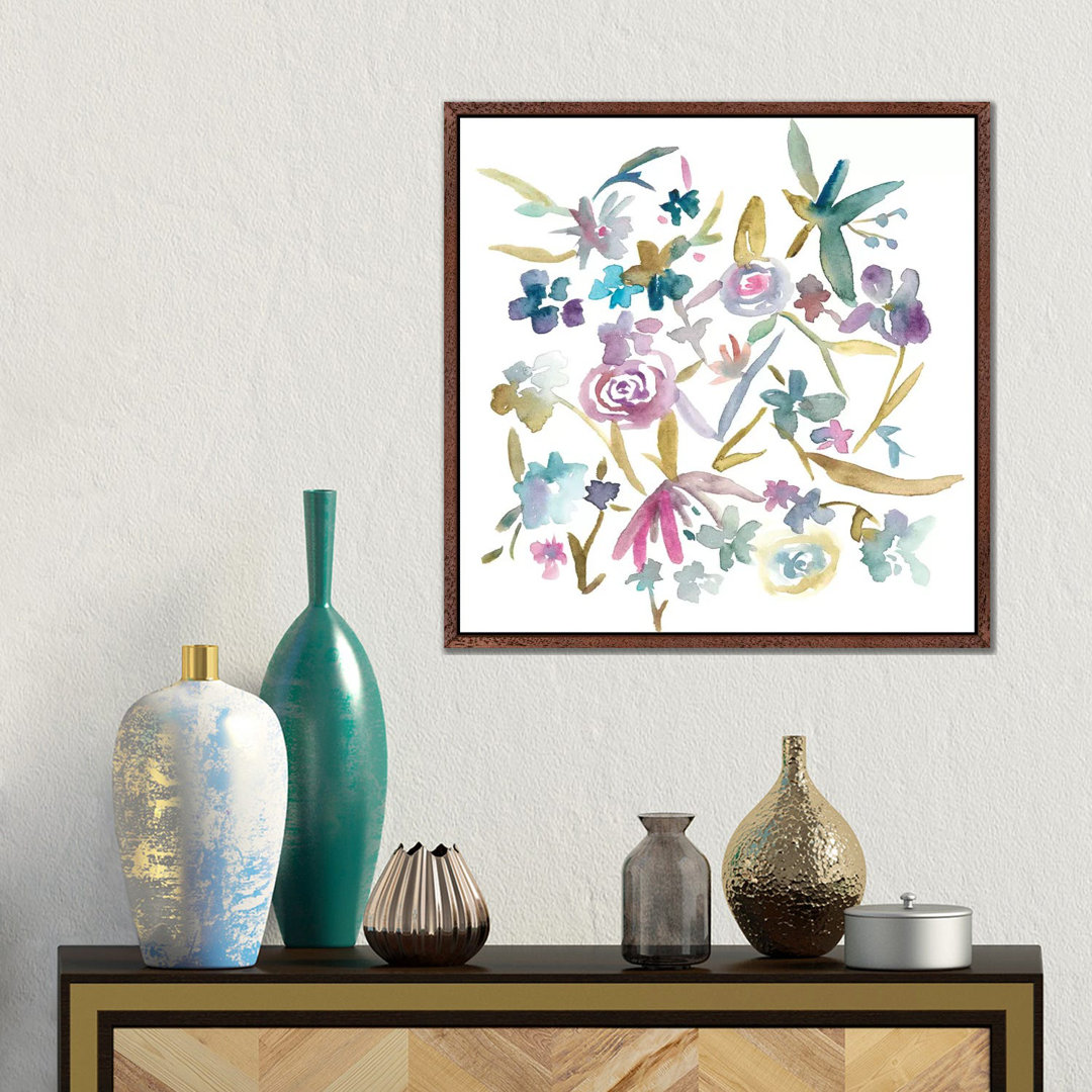 Concord Florals II von Chariklia Zarris - Galerie-verpackte Leinwand Giclée