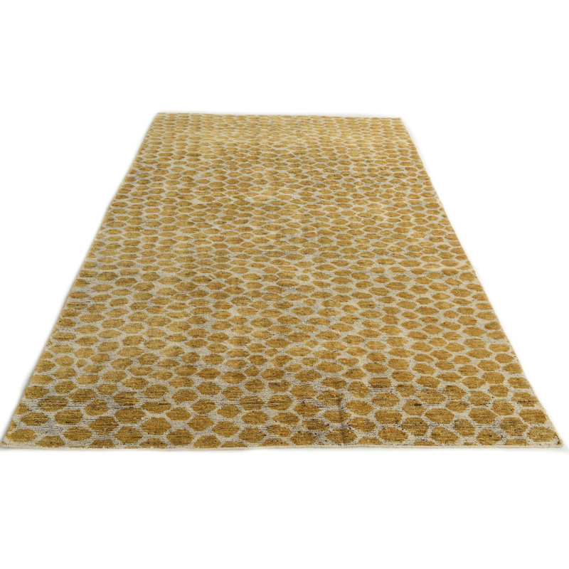 Tapis jaune 6x9 Pham