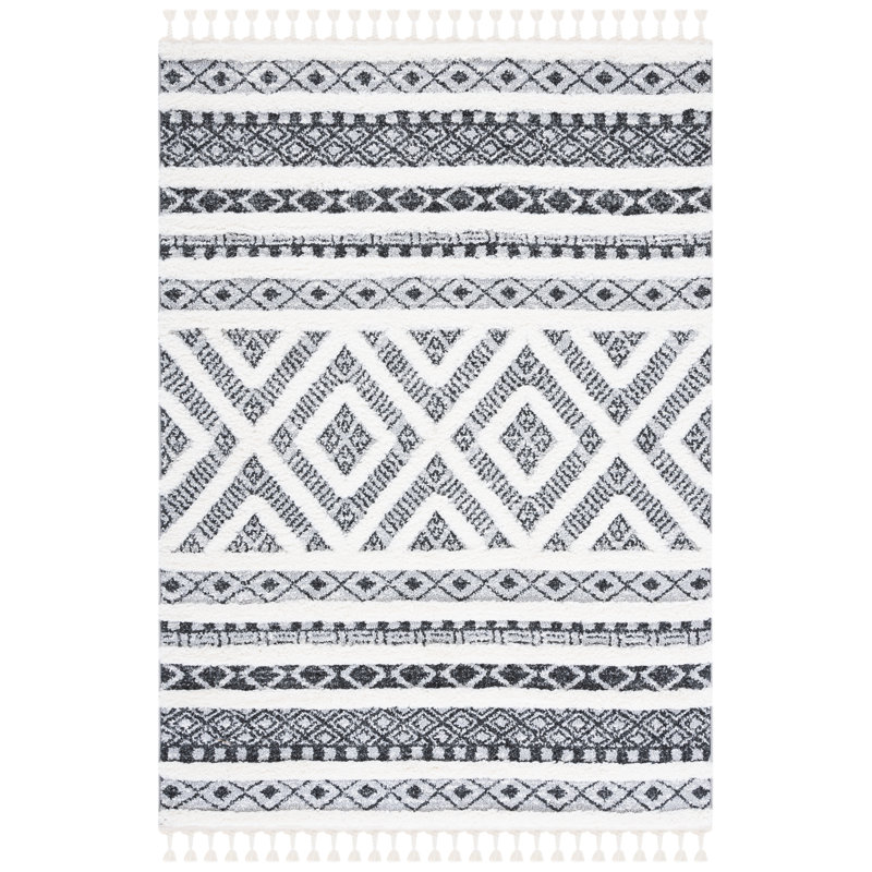 Tapis à poils longs Tyner, Rectangle 5 pi 3 po x 7 pi 6 po