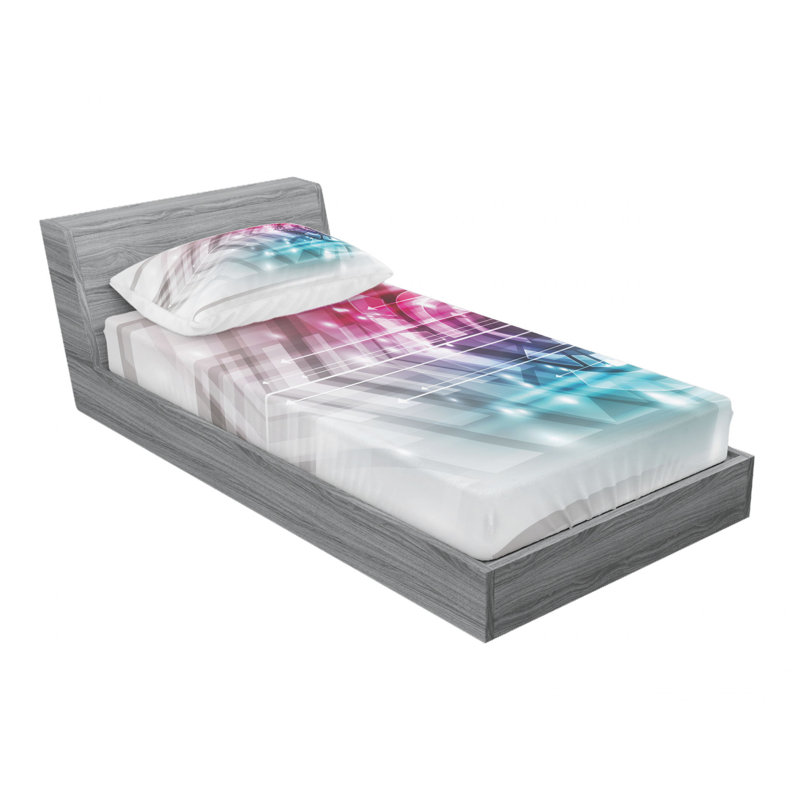 Microfiber Sheet Set, Twin XL Sheet Set with Fitted Sheet