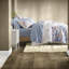 Ensembles de literie en polyester confortables, motif floral, usage domestique