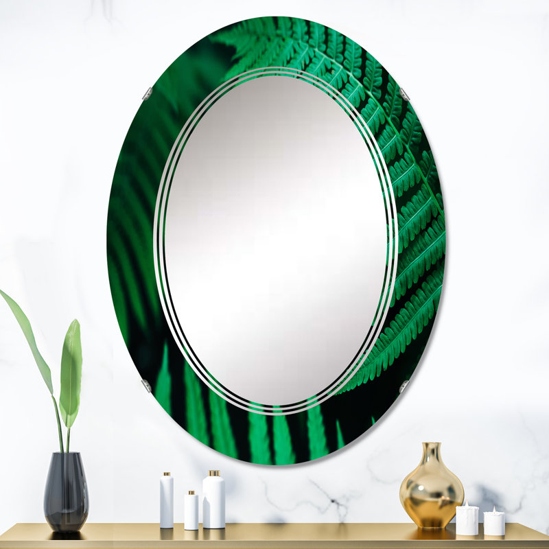 Miroir de salle de bain ovale mural, 36 po x 24 po