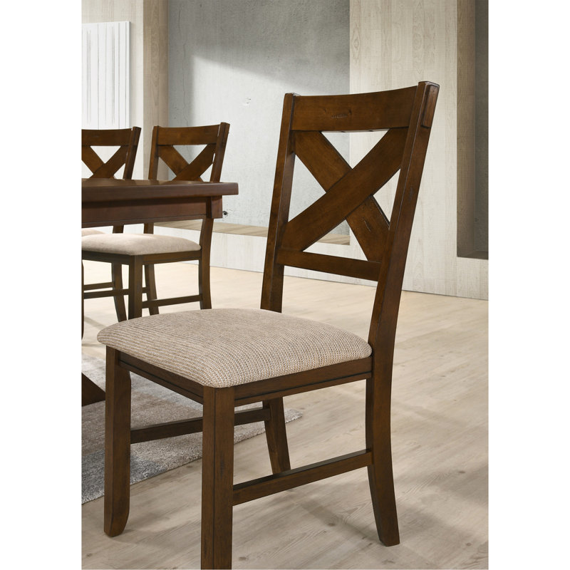 Chaises de salle à manger en bois Karven, ensemble de 2