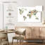 Carte du monde des animaux sauvages Ashelle-107709969