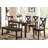Donahue 6 - Person Four Leg Dining Set-446909171-528601973