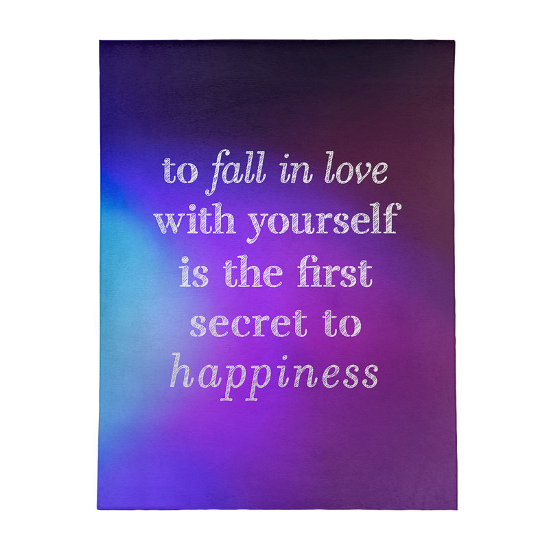 Tapis en chenille poly Quotes, Rectangle 5 pi x 7 pi