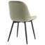 Chaise d'appoint rembourrée en similicuir Chardee-563054734