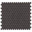 Eden 1" Rimmed Penny Round Matte Porcelain Mosaic Tile-42388002