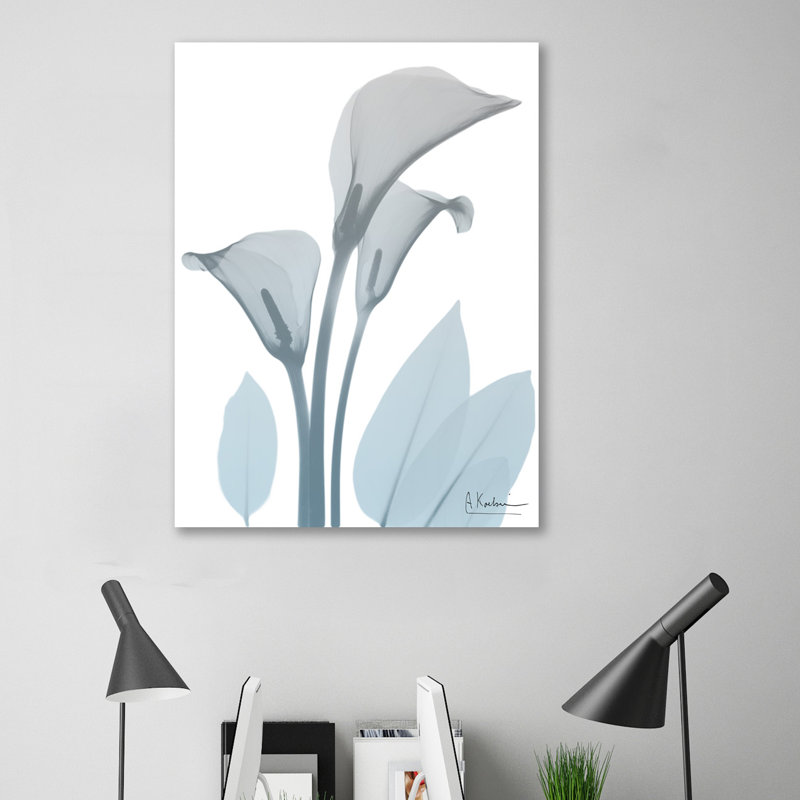 Serene Calla Lilly - Wrapped Canvas Print, 102 cm H x 76 cm W