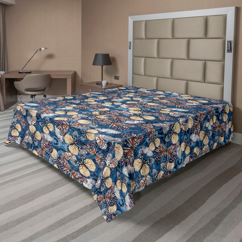 Drap plat Ambesonne, Drap plat pour très grand lit californien