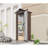 Campcraft High Quality Galvanized Iron Sheet,Waterproof Design, Reasonable Internal Space Planning,Equipped With A Solid Lock System,Easy To Assemble And Move,Small Metal Compact Garden Shed