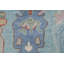 Tapis de salon bleu clair Oushak 9 x 12