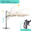 Glynn 10' x 10' Lighted Cantilever Umbrella-1260856489