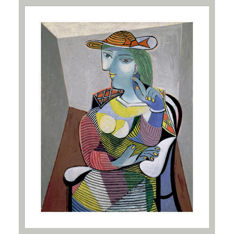 Portrait de Marie-Thérèse par Pablo Picasso, impression giclée sur cadre, 39.93" H x 33.5" W