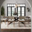 Chaise rembourrée en bois massif et lin-1406668652-1354146591-1406668653