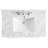 Sebian 36'' Single Bathroom Vanity with Carrara Marble Top-940575257
