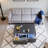 Coffee Table With Built-In Fridge And Freezer Drawers, Bluetooth Speaker, Wireless Charging, Touch Control Panel, USB Interface, Outlet Protection, Atmosphere Light