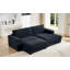 3 Piece Upholstered Sectional Sofa with Removable Ottoman-357018613