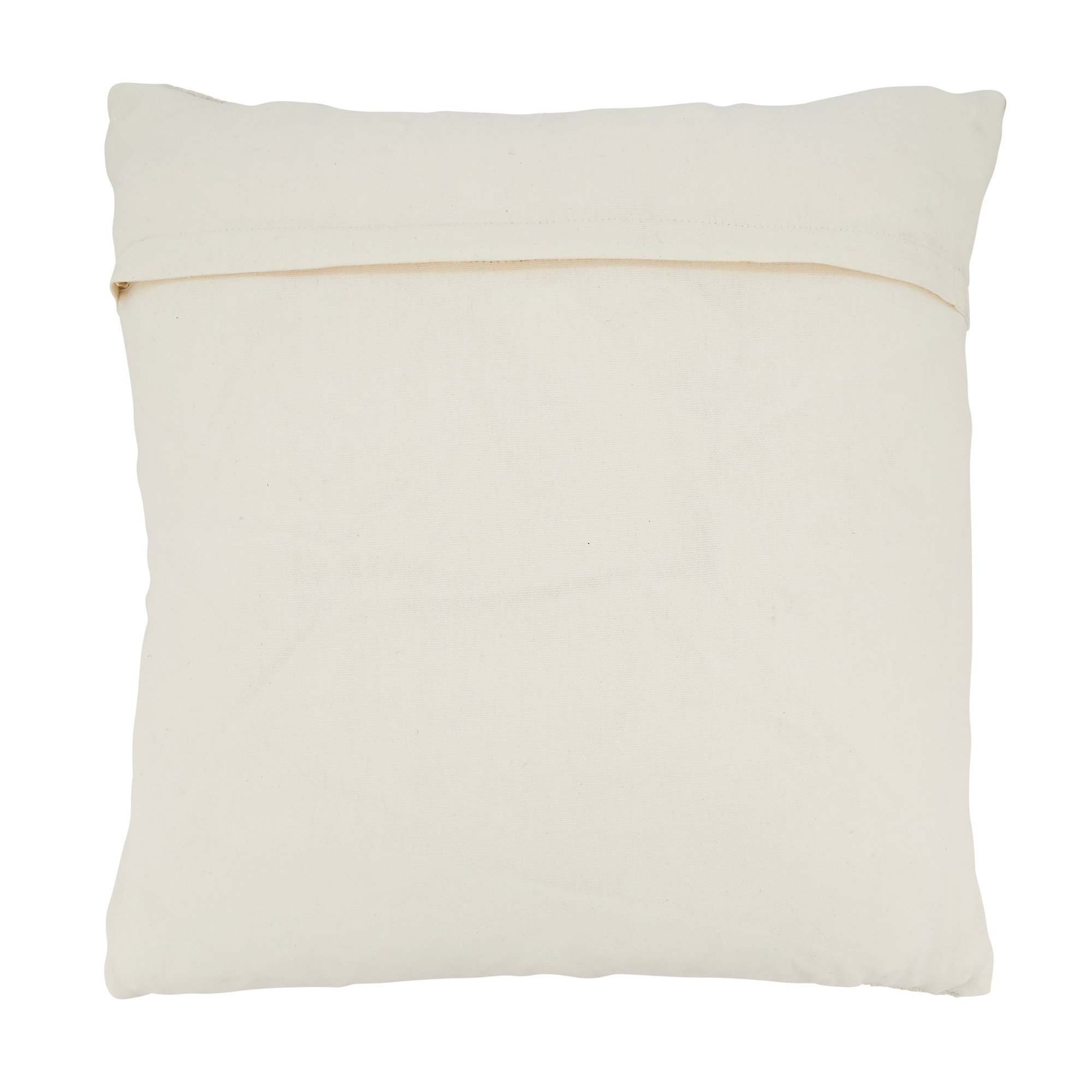 Elya Cotton Throw Pillow, Polyester/Polyfill, Natural