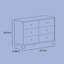 Commode 6 tiroirs California-101340278