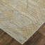 Taunton Transitional Abstract, Gold/Gray Area Rug-987034346