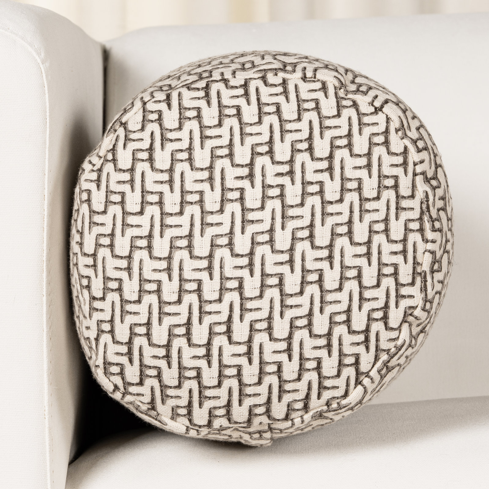 Cascade 21" x 8" Throw Pillow, Gray