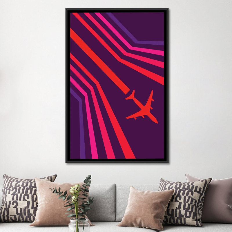 « do this » par 08, reproduction d’impression sur toile, H 26 po x l 18 po x P 1,5 po, Toile avec cadre noir, Pas de tapis