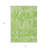 3' X 5' Lime Green And Ivory Striped Washable Indoor Outdoor Area Rug